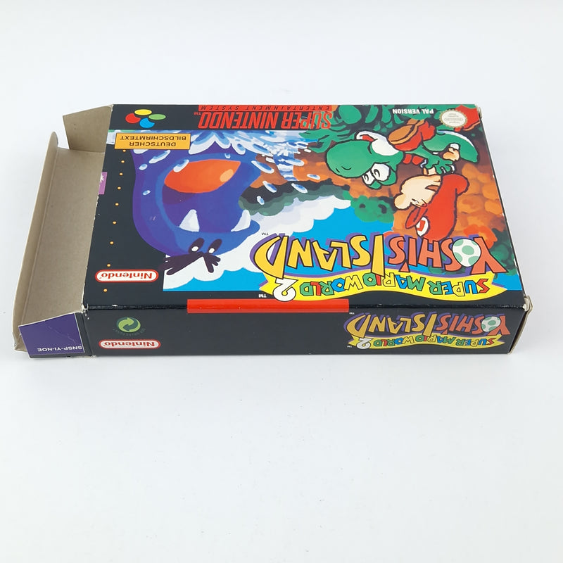 Super Nintendo Spiel : SMW 2 Yoshis Island - Modul Anleitung OVP / SNES Pal Game