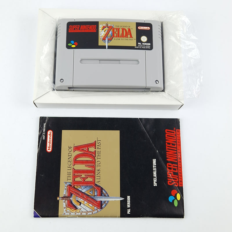 Super Nintendo Spiel : Zelda a link to the Past - Modul Anleitung Karte OVP SNES