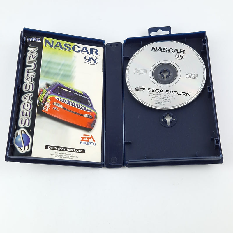 Sega Saturn Game: Nascar 98 - CD Instructions OVP / PAL Disk Car Racing