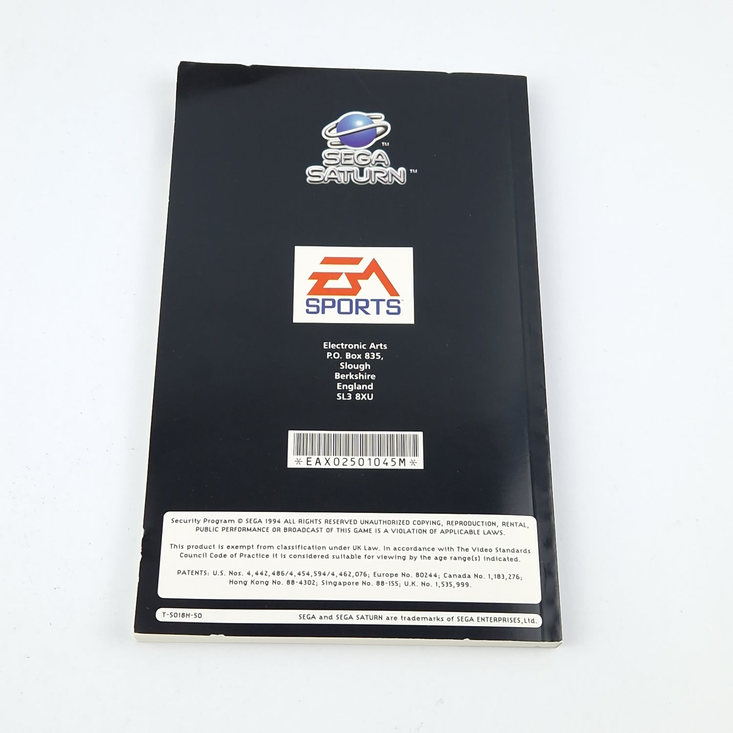 Sega Saturn Game: Madden 97 NFL - CD Instructions OVP / PAL Disk Football