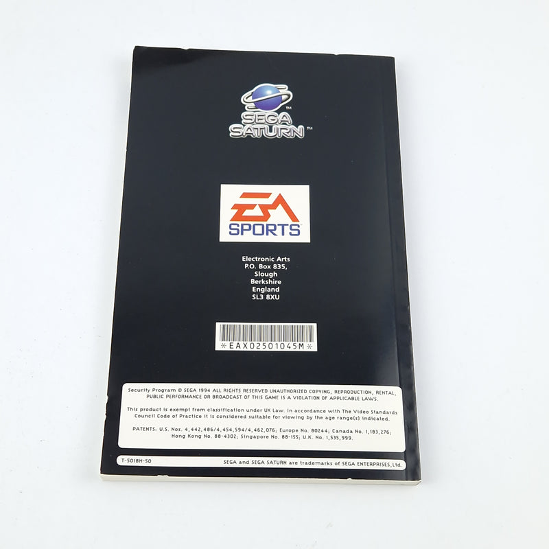 Sega Saturn Spiel : Madden 97 NFL - CD Anleitung OVP / PAL Disk Football