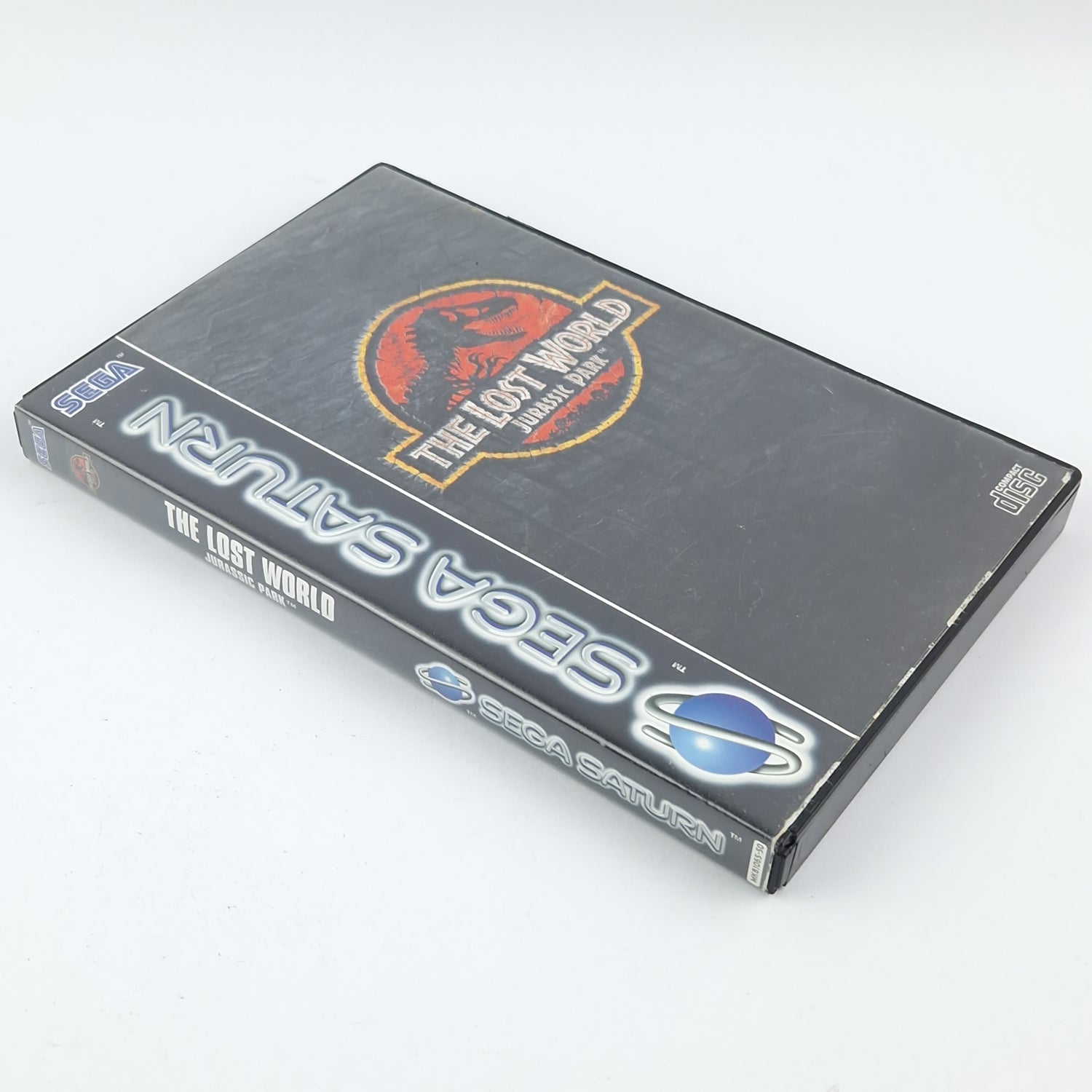 Sega Saturn Spiel : The Lost World Jurassic Park - CD Anleitung OVP / PAL Disk