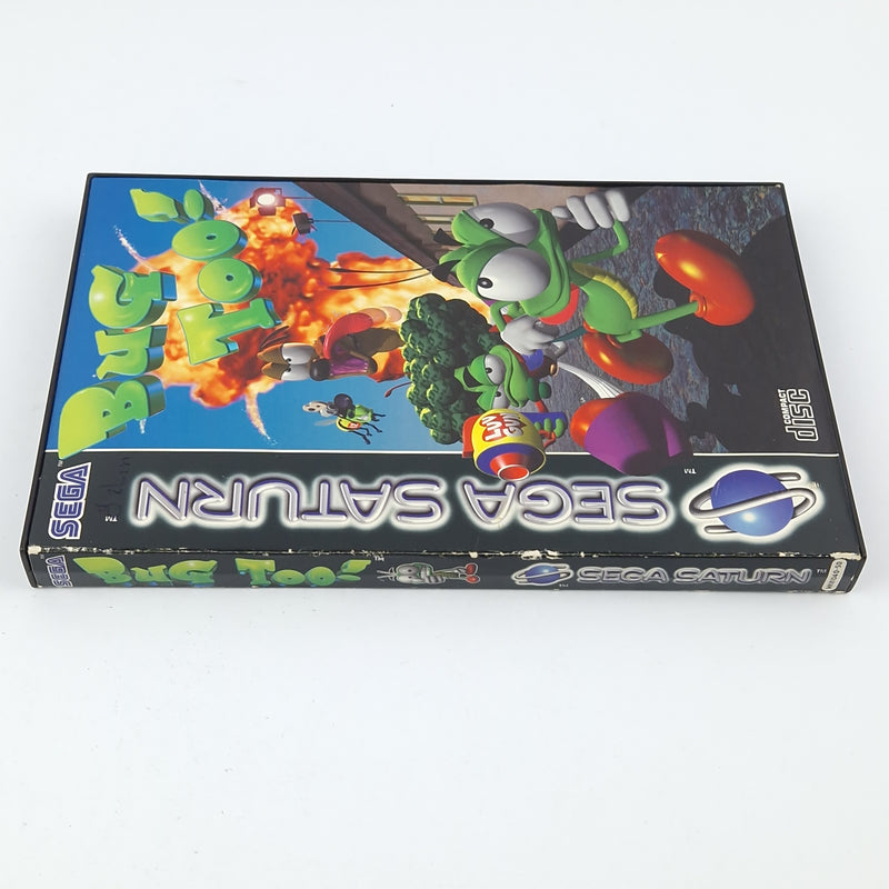 Sega Saturn Spiel : BUG Too ! - CD Anleitung OVP / PAL Disk