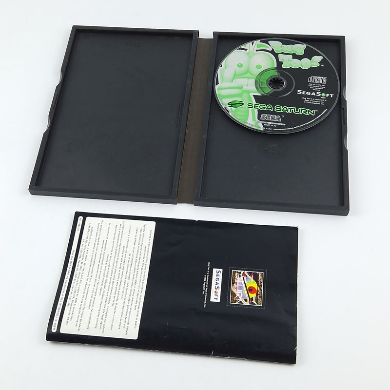 Sega Saturn Game: BUG Too! - CD instructions OVP / PAL disc