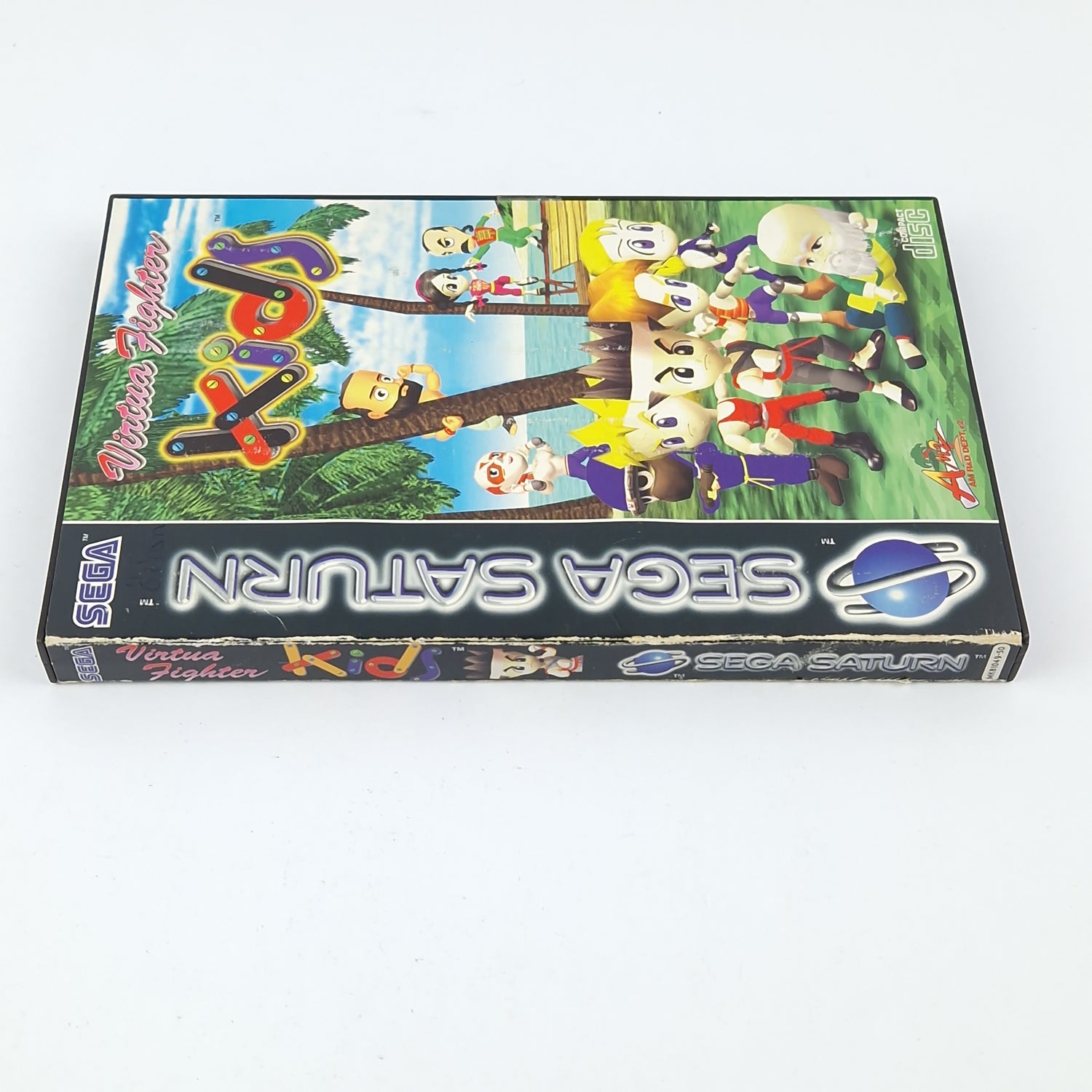 Sega Saturn Spiel : Virtua Fighter Kids - CD Anleitung OVP / PAL Disk