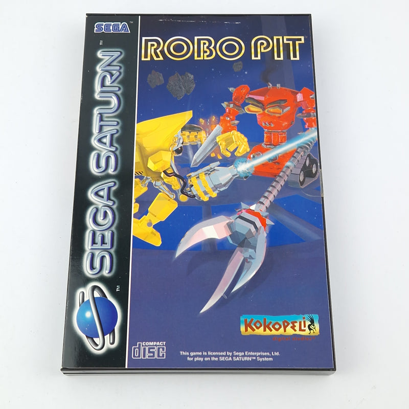 Sega Saturn Spiel : Robo Pit - NEU NEW Sticker SEAL OVP / Robopit