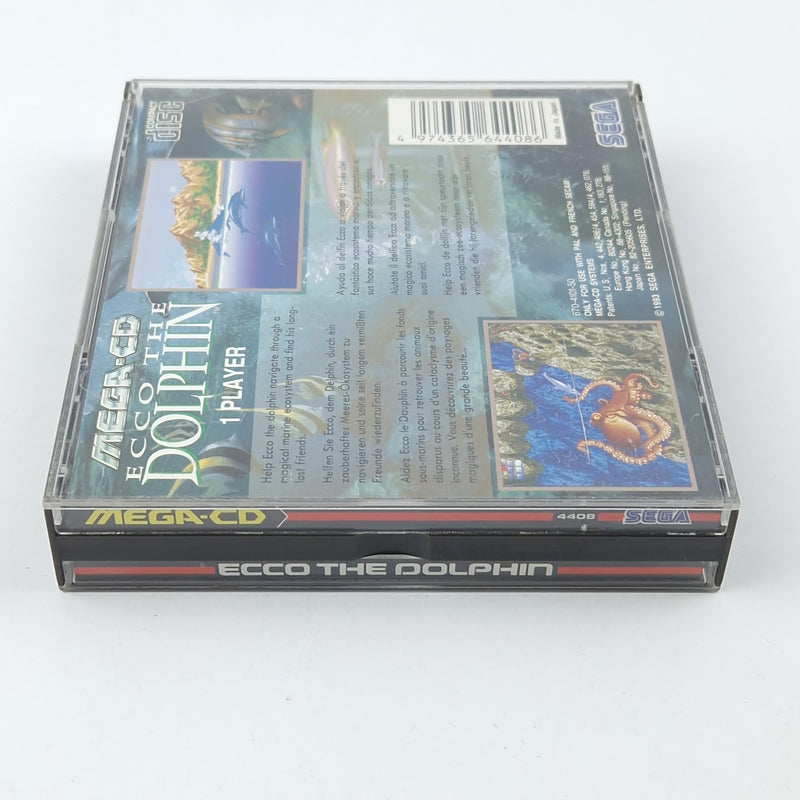 Sega Mega CD Spiel : Ecco The Dolphin - CD Anleitung OVP / PAL MCD Game