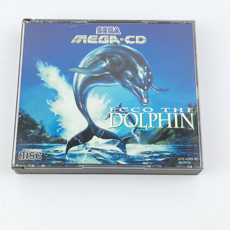 Sega Mega CD Spiel : Ecco The Dolphin - CD Anleitung OVP / PAL MCD Game