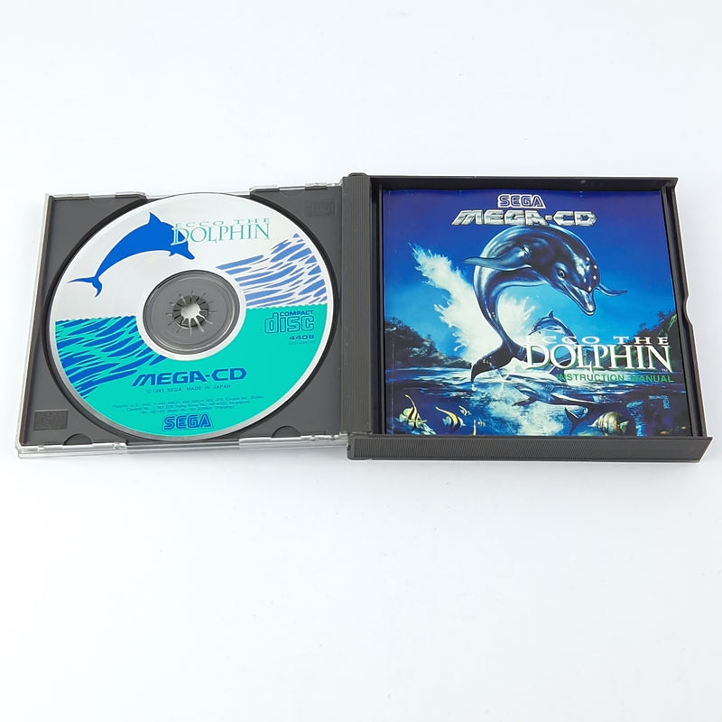 Sega Mega CD Spiel : Ecco The Dolphin - CD Anleitung OVP / PAL MCD Game