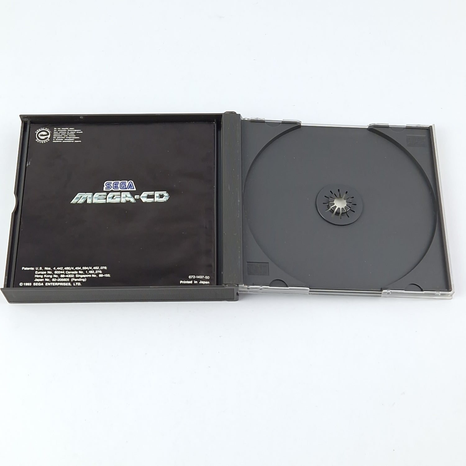 Sega Mega CD Spiel : Ecco The Dolphin - CD Anleitung OVP / PAL MCD Game