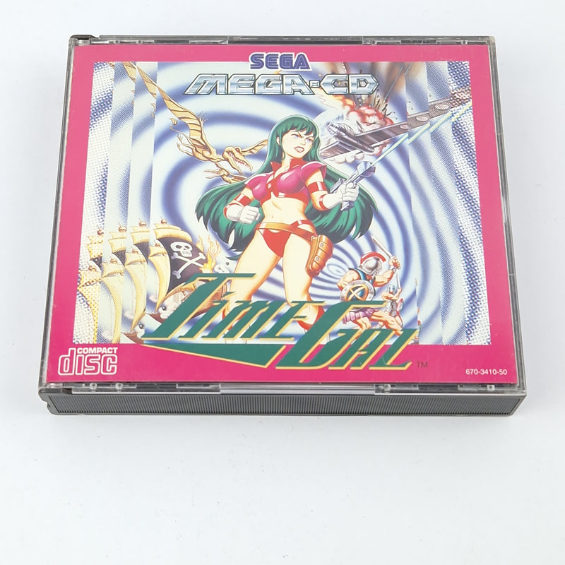 Sega Mega CD Game: Time Gal - CD Instructions OVP / PAL MCD Game