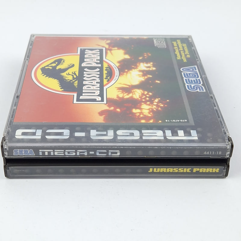 Sega Mega CD Spiel : Jurassic Park - CD Anleitung OVP / PAL MCD Game