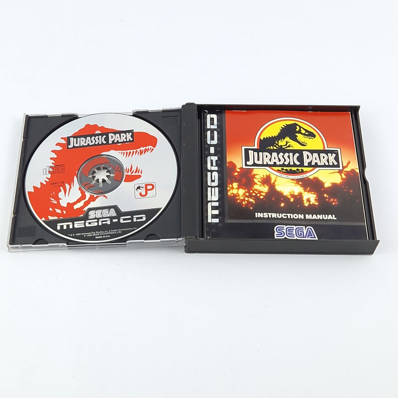 Sega Mega CD Spiel : Jurassic Park - CD Anleitung OVP / PAL MCD Game