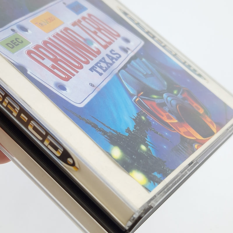 Sega Mega CD Spiel : Ground Zero Texas - CD Anleitung OVP / PAL MCD Game