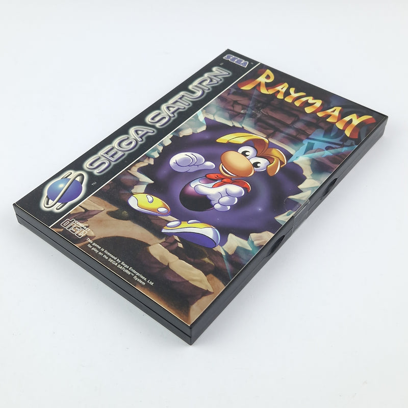 Sega Saturn Game: Rayman - CD Instructions OVP cib / PAL Disk System