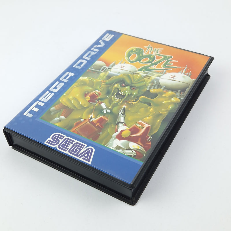 Sega Mega Drive Game: The Ooze - Module Instructions OVP cib / MD Pal Game