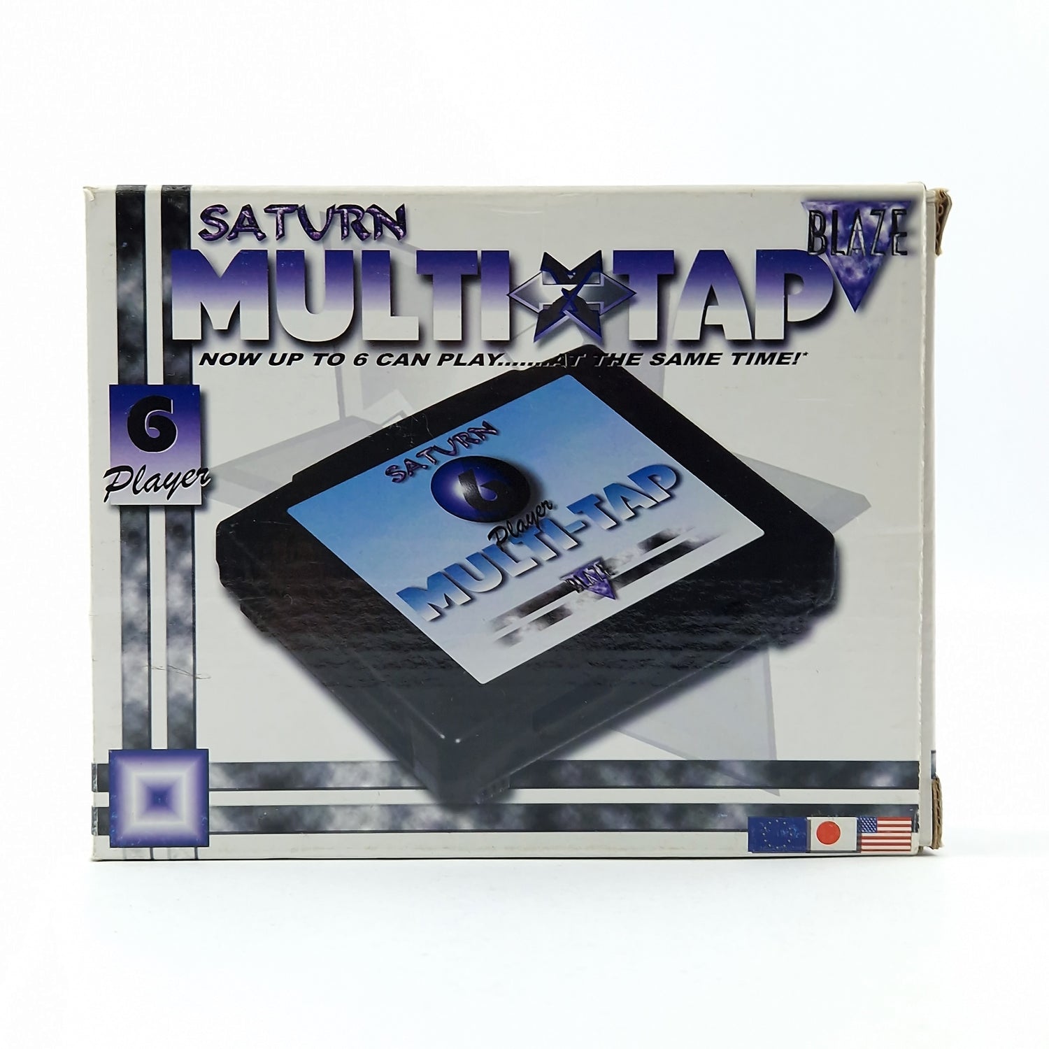 Sega Saturn Accessories: 6 Player Multi-Tap Adapter - Region free from BLAZE in original packaging