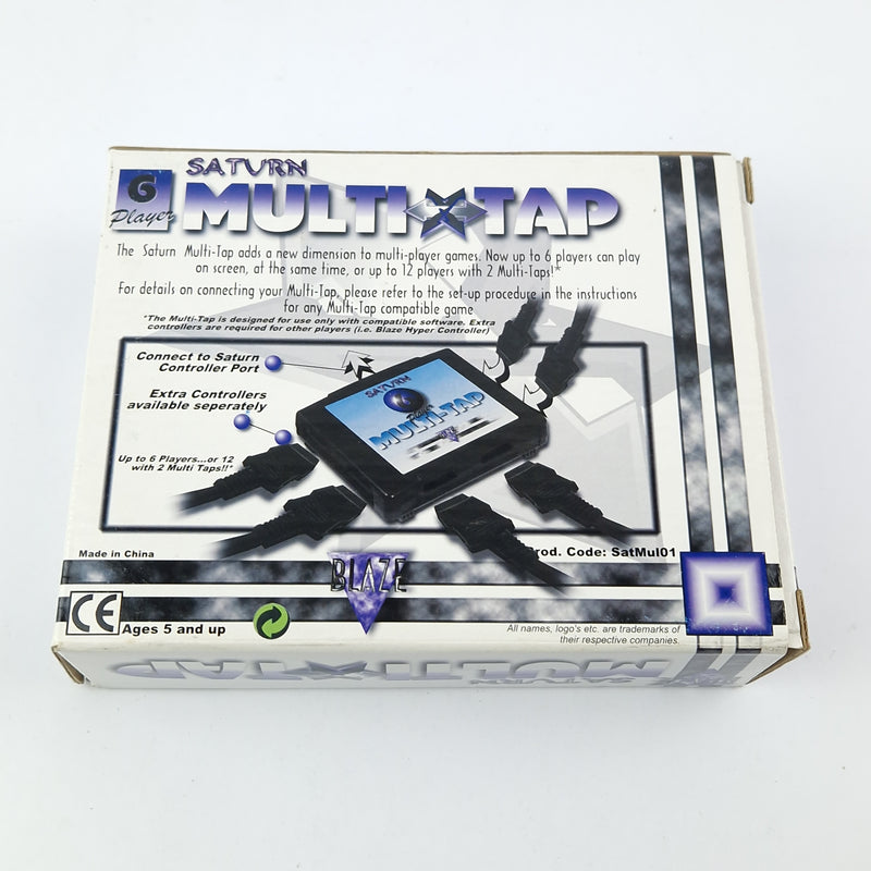 Sega Saturn Accessories: 6 Player Multi-Tap Adapter - Region free from BLAZE in original packaging