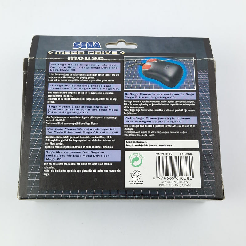 Sega Mega Drive: Mouse + Mousepad - Controller OVP Instructions NEW NEW UNUSED