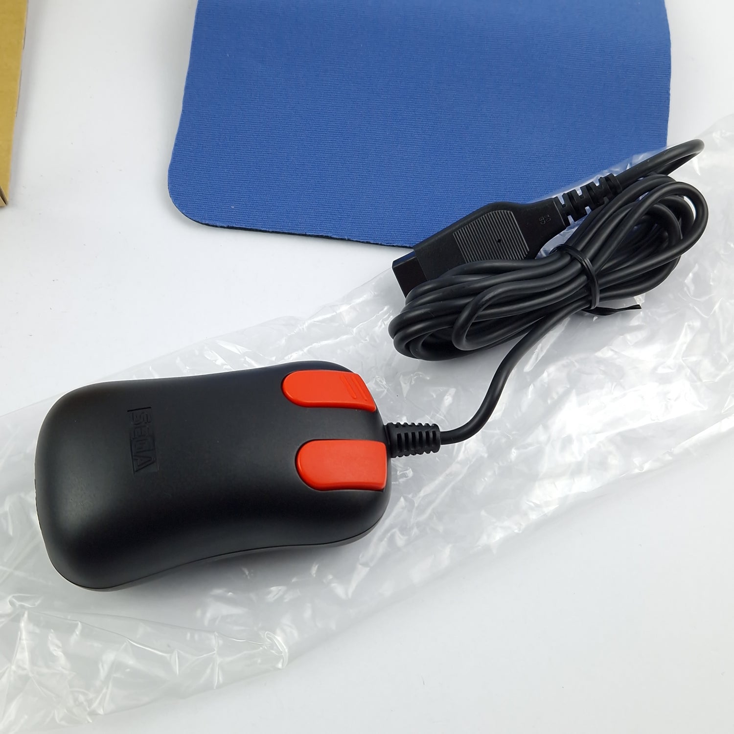 Sega Mega Drive: Mouse + Mousepad - Controller OVP Instructions NEW NEW UNUSED