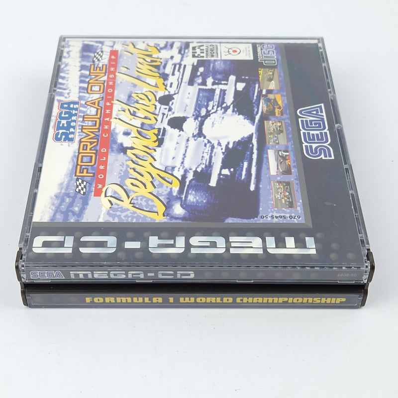 Sega Mega CD game: Formula ONE Beyond The Limit - CD instructions OVP cib / MCD