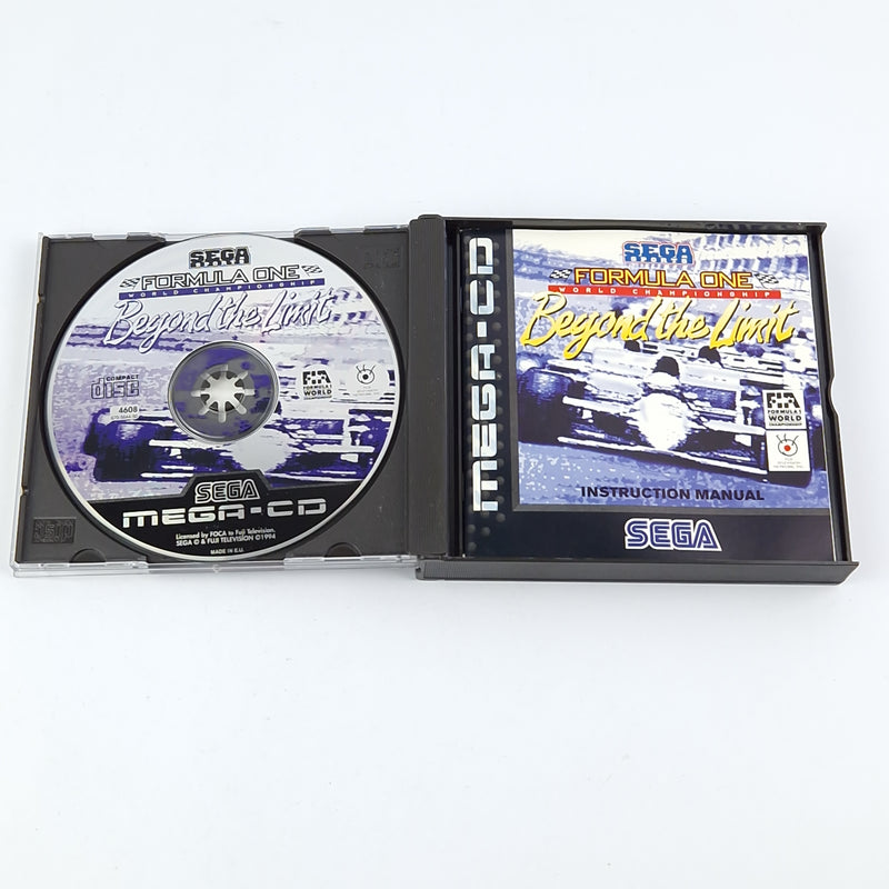 Sega Mega CD Spiel : Formula ONE Beyond The Limit - CD Anleitung OVP cib / MCD