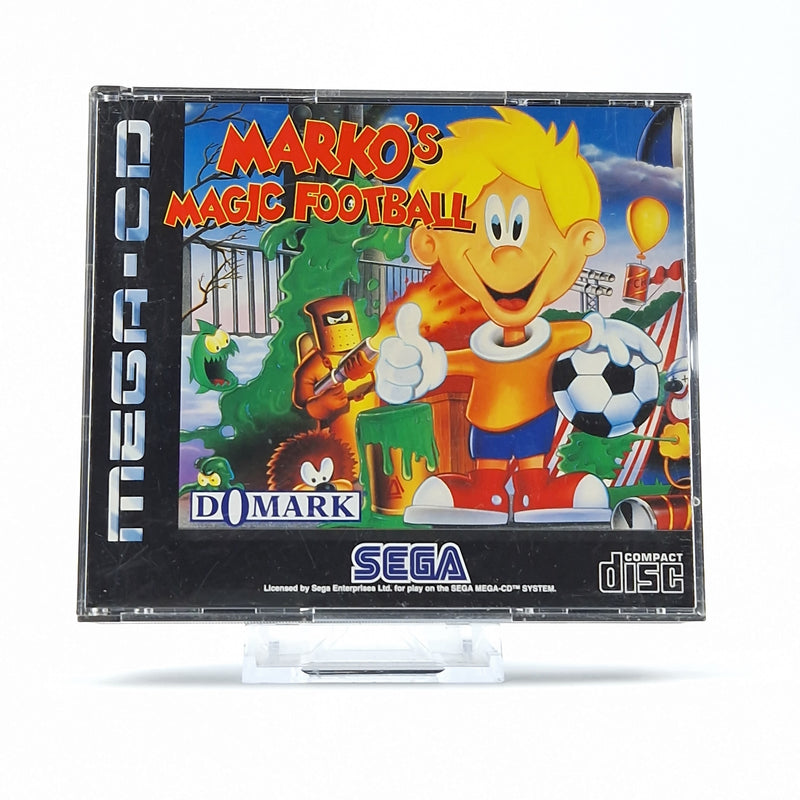 Sega Mega CD Spiel : Marko´s Magic Football - CD OVP ohne Anleitung cib / MCD