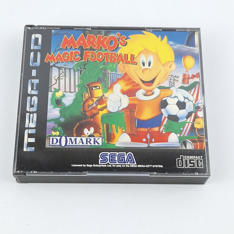 Sega Mega CD Spiel : Marko´s Magic Football - CD OVP ohne Anleitung cib / MCD
