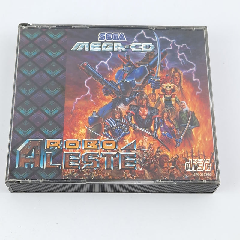 Sega Mega CD game: Robo Aleste - CD instructions OVP cib / MCD PAL