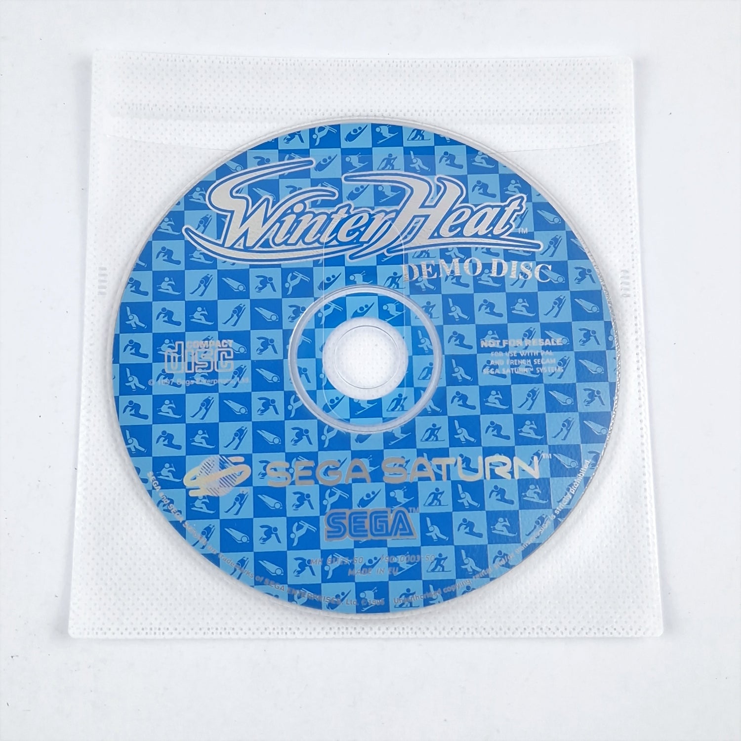 Sega Saturn Spiel : Winter Heat - Nur CD DEMO Version Disc