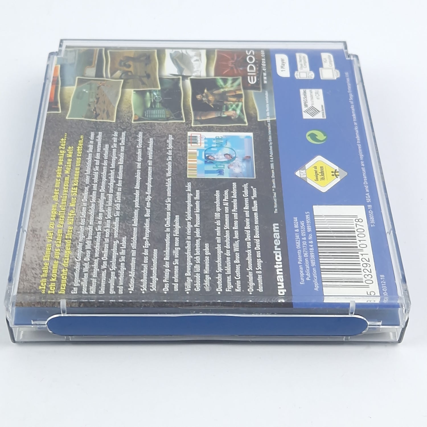 Sega Dreamcast game: The Normad Soul - CD manual OVP cib / DC PAL