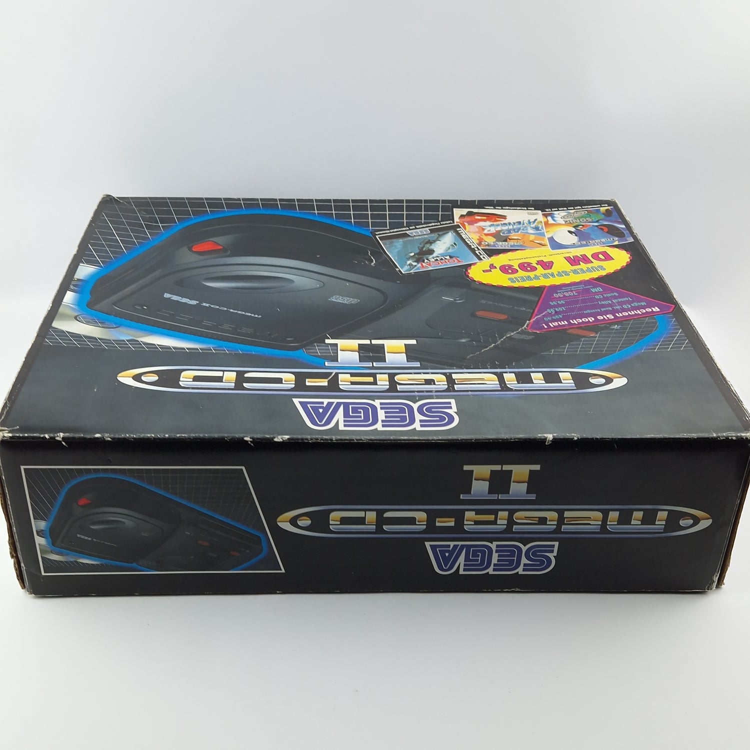 Sega Mega-CD II console in original packaging - PAL console MCD + Road Avenger / WITHOUT INLAY