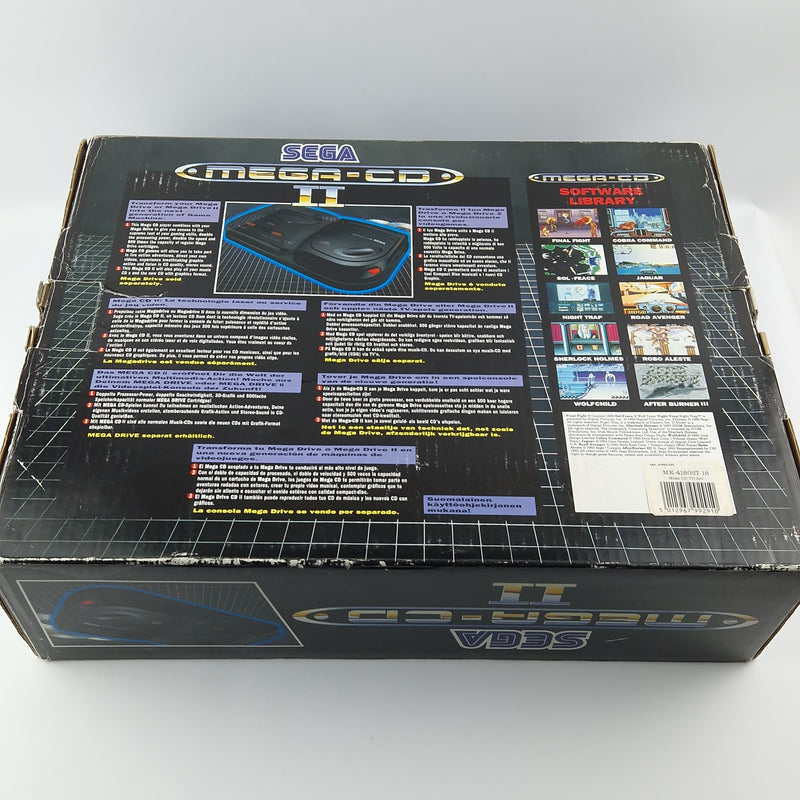 Sega Mega-CD II console in original packaging - PAL console MCD + Road Avenger / WITHOUT INLAY