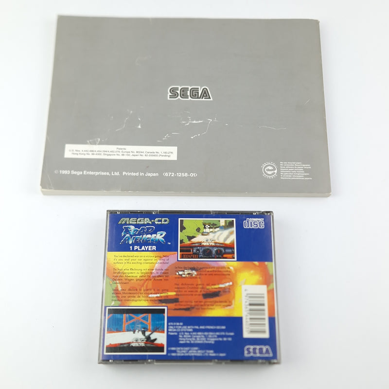 Sega Mega-CD II console in original packaging - PAL console MCD + Road Avenger / WITHOUT INLAY