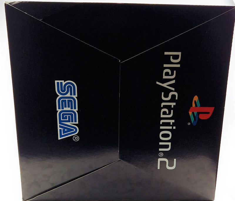 Playstation 2 - SEGA advertising pyramid standee - promo standee