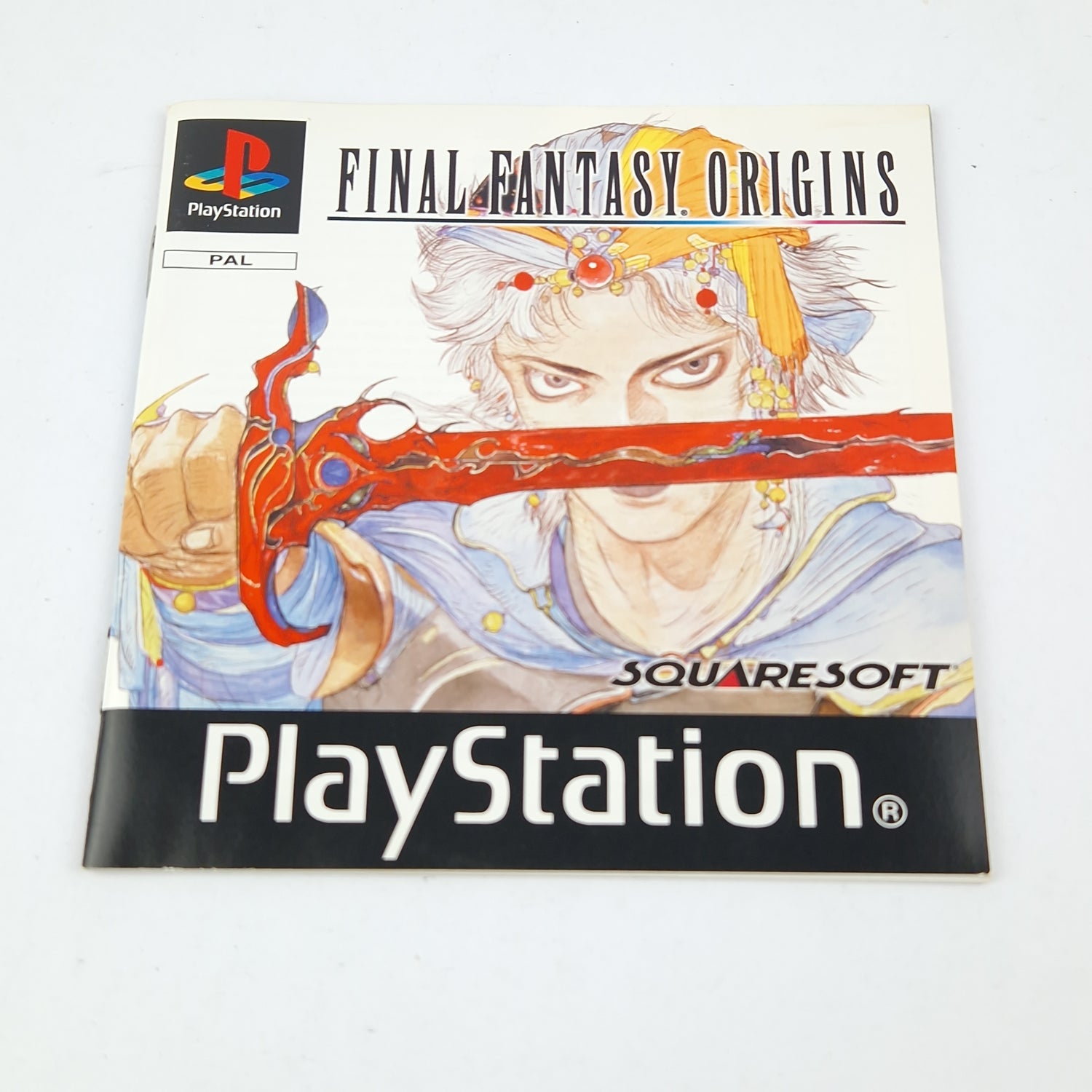 Playstation 1 game: Final Fantasy Origins - CDs with instructions without original packaging / PS1