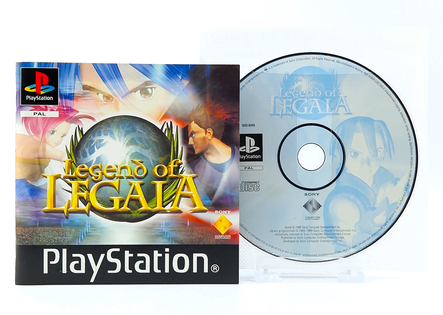 Playstation 1 Spiel : Legend of Legaia - CD mit Anleitung Ohne OVP / PS1 PAL