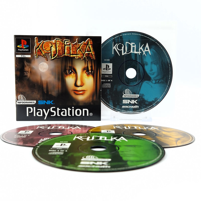 Playstation 1 game: Koudelka - CDs with instructions without original packaging / PS1
