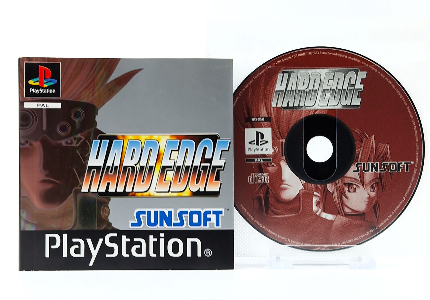 Playstation 1 Spiel : Hard Edge - CD mit Anleitung Ohne OVP / PS1