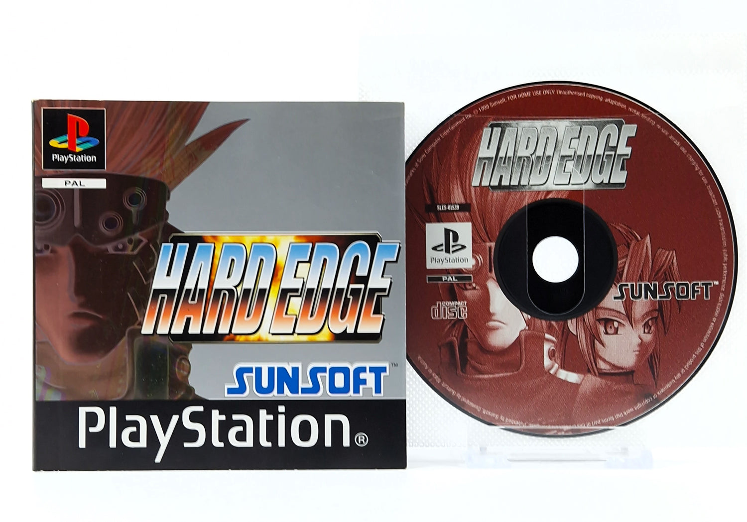 Playstation 1 game: Hard Edge - CD with instructions without original packaging / PS1