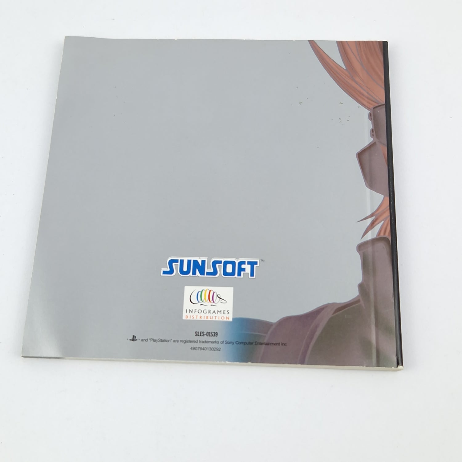Playstation 1 Spiel : Hard Edge - CD mit Anleitung Ohne OVP / PS1