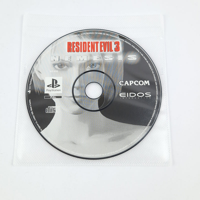 Playstation 1 Spiel : Resident Evil 3 Nemesis - CD + Anleitung ohne OVP PS1 PAL