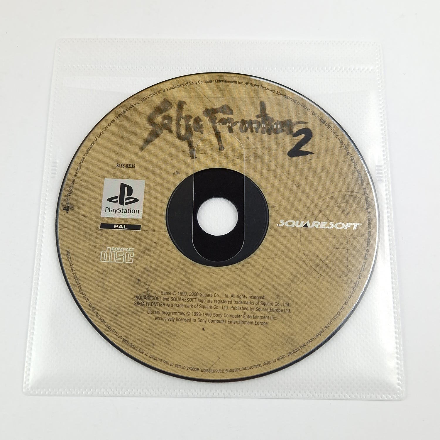 Playstation 1 Spiel : Saga Frontier 2 - CD + Anleitung mit Lösungsbuch Guide PS1