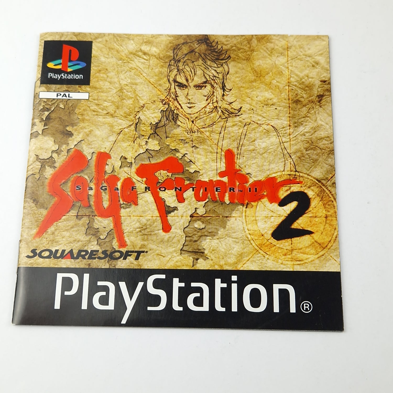 Playstation 1 Spiel : Saga Frontier 2 - CD + Anleitung mit Lösungsbuch Guide PS1