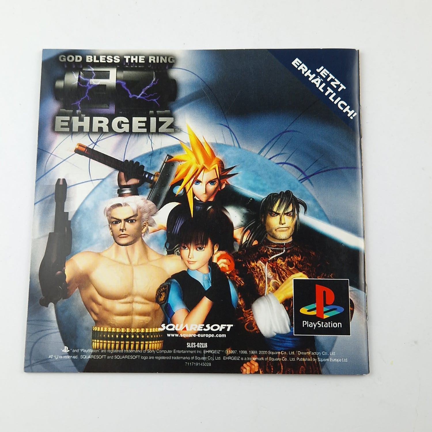 Playstation 1 Spiel : Saga Frontier 2 - CD + Anleitung mit Lösungsbuch Guide PS1