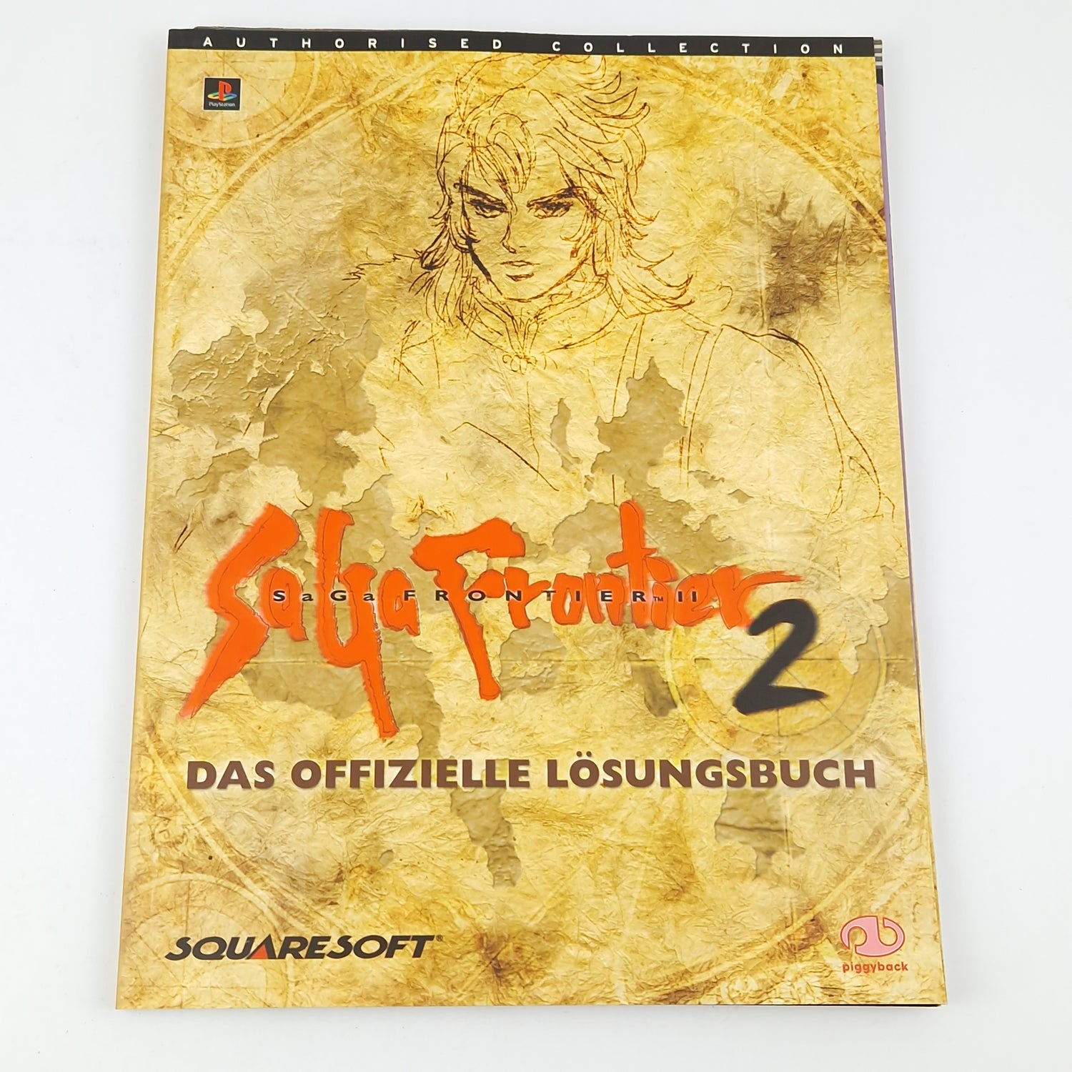 Playstation 1 Spiel : Saga Frontier 2 - CD + Anleitung mit Lösungsbuch Guide PS1