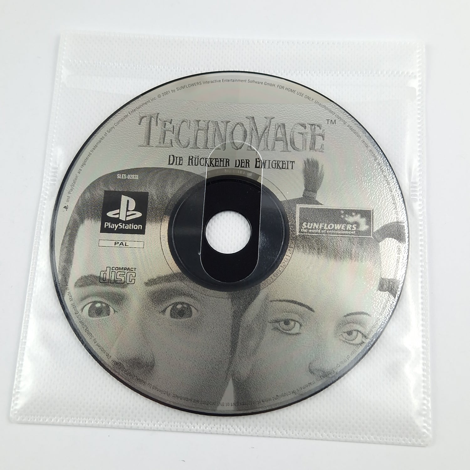 Playstation 1 Spiel : Technomage - CD + Anleitung mit Lösungsbuch Guide PS1