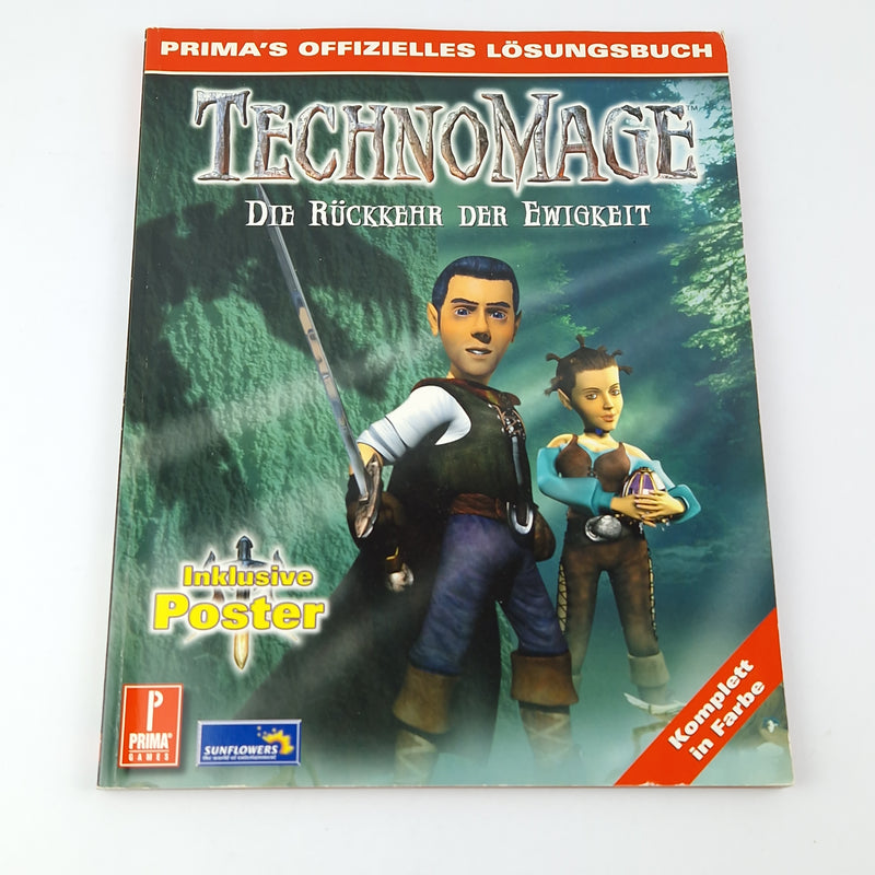 Playstation 1 Spiel : Technomage - CD + Anleitung mit Lösungsbuch Guide PS1