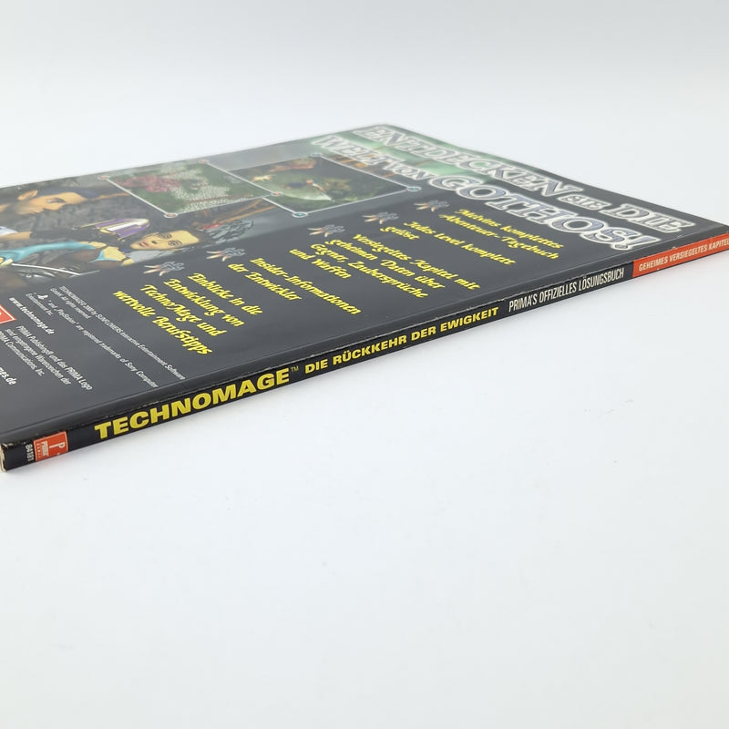 Playstation 1 Spiel : Technomage - CD + Anleitung mit Lösungsbuch Guide PS1