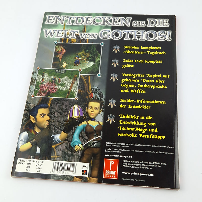 Playstation 1 Spiel : Technomage - CD + Anleitung mit Lösungsbuch Guide PS1